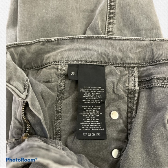 J Brand Zion Button Pocket Crop Skinny Pants - Picture 4 of 7